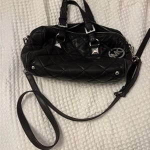 Michael Kors Black Quilted Women's Bag